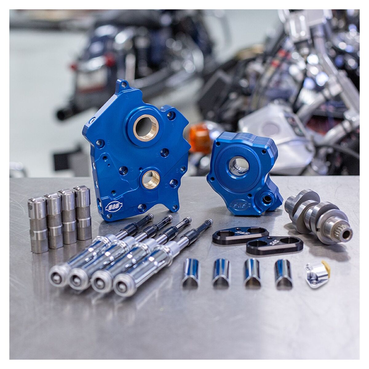 S&S 475 Cam Chest Kit For Harley Oil Cooled Milwaukee-Eight 2017-2022