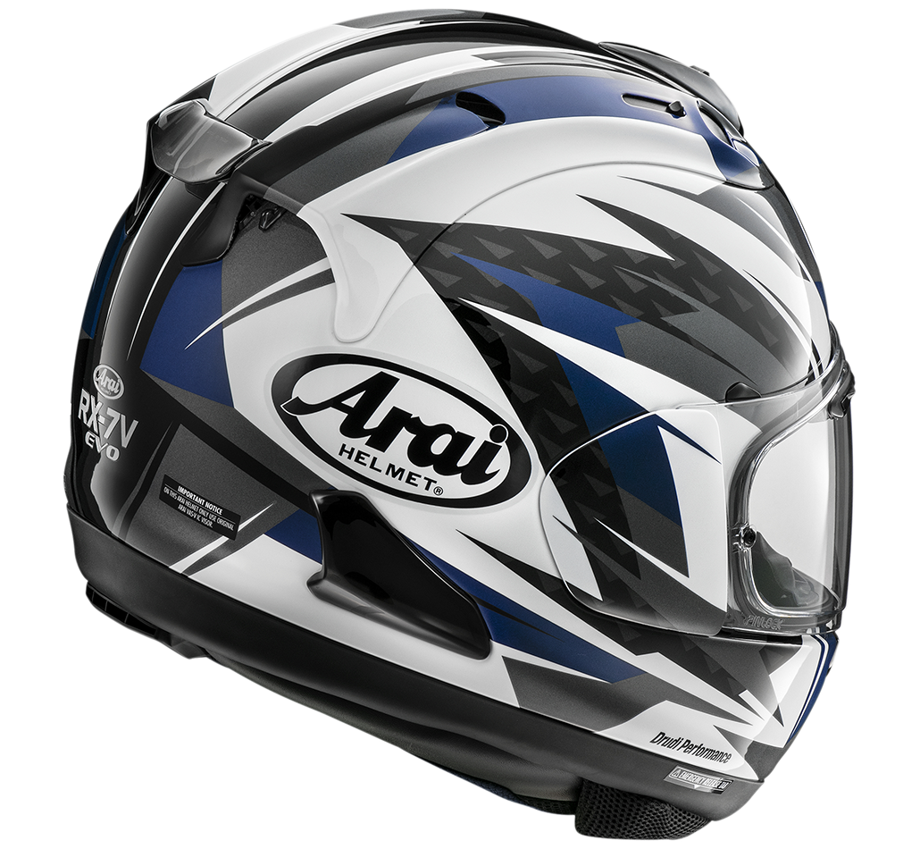 Arai RX-7V Evo Rush Blue Helmet
