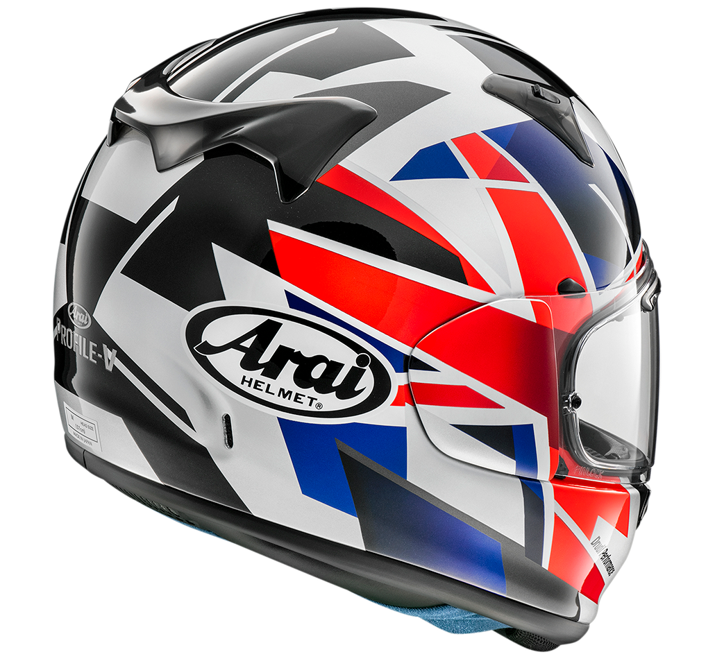 Arai Profile-V Flag UK Helmet