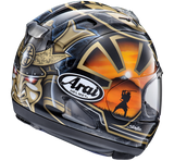 Arai RX-7V Evo Pedrosa Spirit Gold Helmet