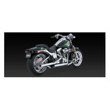 Vance & Hines 2 1/2" Straightshots HS Slip-On Mufflers For Harley Softail