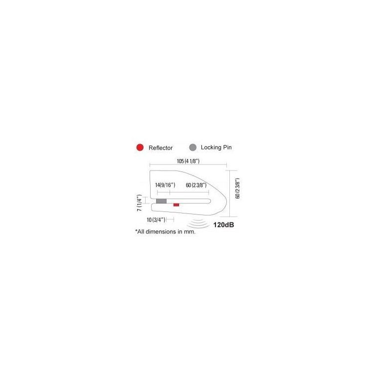 Xena XX15 Disc Lock with Alarm- Buy Online in India – superbikestore