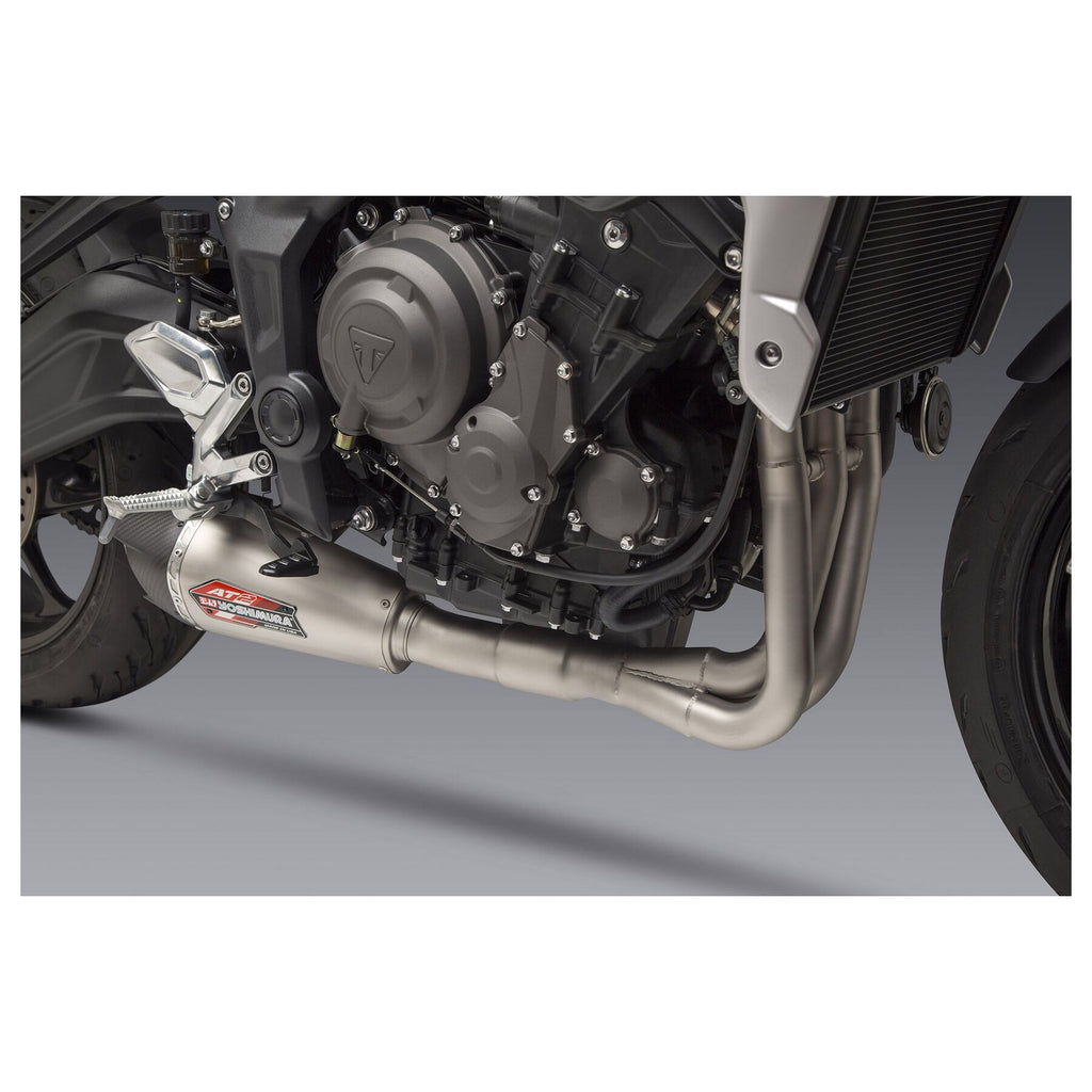 Yoshimura AT2 Race Full Exhaust System for Triumph Trident 660