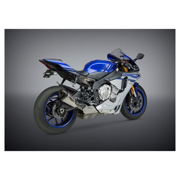 Alpha R1 White Yoshimura Alpha T Works Street Slip-On Exhaust for Yamaha R1 ...