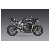 Yoshimura AT2 Street Slip-On Exhaust for Triumph Street Triple RS