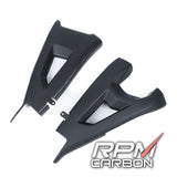 RPM Carbon Fiber Swingarm Covers Protectors for Kawasaki ZX-10R 2016-22